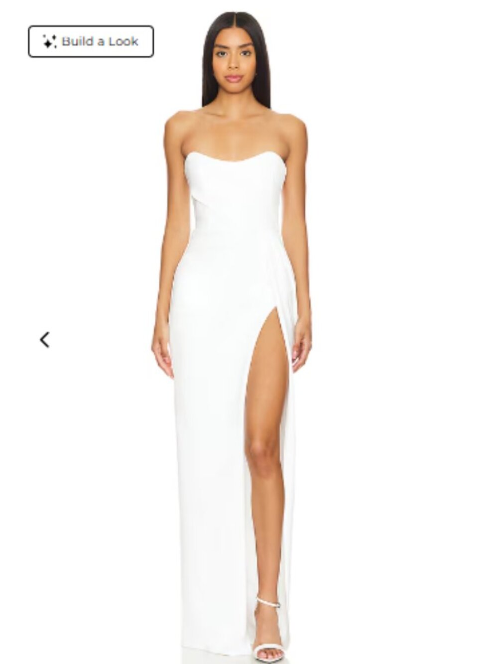 Katie May Pamela Gown in ivory strapless nwot